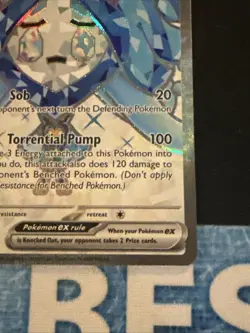 Wellspring Mask Ogerpon EX Holo Pokemon TCG Card 194/167 Twilight Masquerade - Image 3
