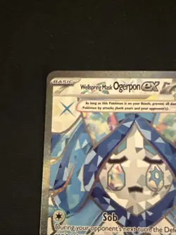 Wellspring Mask Ogerpon EX Holo Pokemon TCG Card 194/167 Twilight Masquerade - Image 5