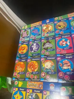 13 Uncut sheets Pokemon Cards Burger King Pokemon Movie Card Promo 1999 - Image 2