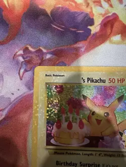 Pokemon Celebrations Pikachu 24/53 Holo Birthday Card Classic Collection - Image 2