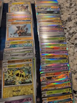 Lot Of 616 Pokemon Cards Holo, Reverse Holo, Bulk - Image 3