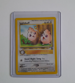 Vintage Pokemon Igglybuff Black Star Promo No 36 Card World Championship 2000 - Image 4