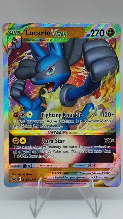 Lucario VSTAR - SWSH214 - SWSH: Sword & Shield Promo Cards (SWSD) - Image 1