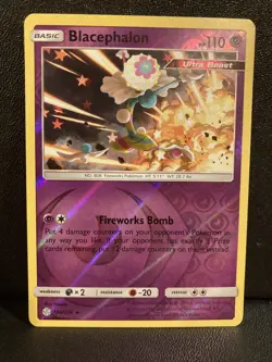 Blacephalon 104/236 - SM Cosmic Eclipse Reverse Holo Pokemon TCG Card LP - Image 1