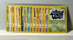 Pokemon Neo Revelation Card Lot Unlimited Non-Holo 15 Cards WOTC Vintage - Image 1