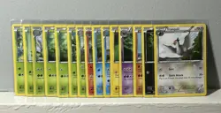 Pokemon Black & White Card Lot Unlimited Non-Holo 15 Cards + Cracked Ice Holo - Image 1
