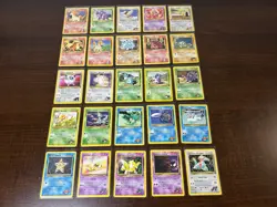 Pokemon Gym Challenge Card Lot Unlimited Non-Holo 25 Cards WOTC Vintage - Image 2