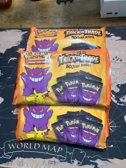 Nintendo Pokemon TCG BOOster Trick Or Trade Trading Card Game - x3 820650850783 - Image 1