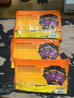 Nintendo Pokemon TCG BOOster Trick Or Trade Trading Card Game - x3 820650850783 - Image 2