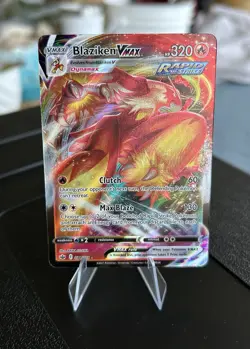 Pokemon TCG Chilling Reign Blaziken VMAX 021/198 Holo Card Mint Ultra Rare - Image 1
