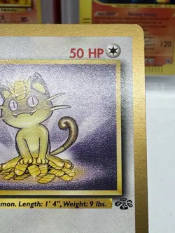 Meowth Gold Border Fruit Roll Up Promo 56/64 Pokemon TCG RARE NM - Image 4