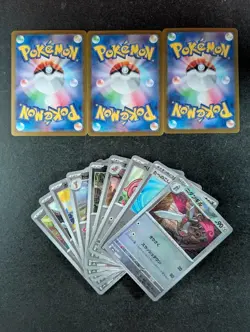 2023/2024 Pokemon Poke Ball Holo Lots Of 12 LACEY/METANG/AEGISLASH/DOUBLADE - Image 2