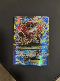 Pokemon TCG M Gyarados EX 115/122 Full Art Shiny Breakpoint Holo MP+/LP - Image 1