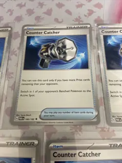 Pokemon TCG Counter Catcher Paradox Rift 160/182 Regular Uncommon Lot Of 5 - Image 3