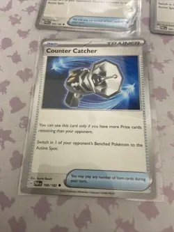 Pokemon TCG Counter Catcher Paradox Rift 160/182 Regular Uncommon Lot Of 5 - Image 5