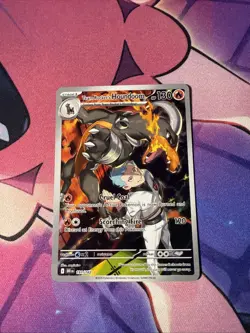 Pokemon Team Rockets Houndoom IR 191/182 Scarlet and Violet: Destined Rivals - Image 1