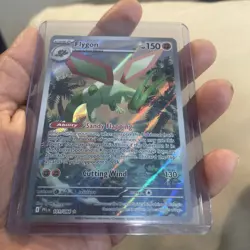 Flygon Pokemon mega Evolution Phantasmal Flames 101/094 - Image 3