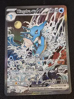 Kingdra ex SVP131 Pokemon Scarlet & Violet Black Star Promo Pokemon TCG NM - Image 2