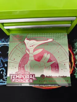 Pokemon Center Temporal Forces Elite Trainer Box Iron Leaves + protective case - Image 5