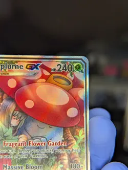 🔥💹 NM 2019 Vileplume GX (Full Art) 211/236 Sm-Cosmic Eclipse Holo Pokemon - Image 3