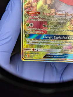 🔥💹 NM 2019 Vileplume GX (Full Art) 211/236 Sm-Cosmic Eclipse Holo Pokemon - Image 5