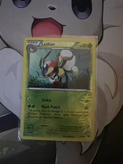 Pokemon --- LEDIAN --- XY Base Set! REVERSE HOLO! NM+! 7/146 - Image 1