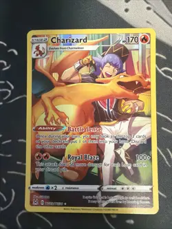 Pokemon 2022 Charizard TG03/TG30 Lost Origins LP English Trainer Gallery - Image 1