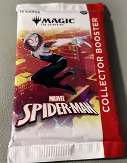 Magic the Gathering Spider Man Collector Booster Box With 15 Card Booster Pack - Image 4