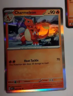 Charizard ex Pokemon Promo evolution set Obsidian flame Cards + Sleeves + Case - Image 5