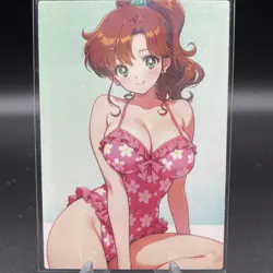 Makoto Kino Anime Waifu Card Doujin ACG Goddess Holo - Image 1