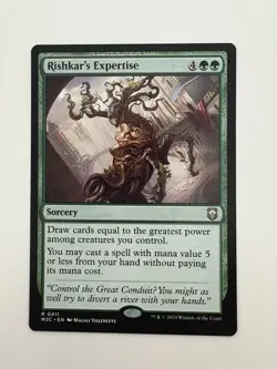 Rishkar’s Expertise MTG Magic the Gathering Card NM Near Mint M3C - Image 1