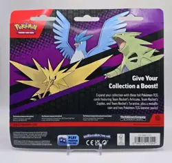 Pokemon 2 Pack Blister Pack Team Rocket's Articuno Zapdos & Tyranitar Cards New - Image 2
