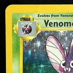 Pokemon TCG Venomoth Holo Unlimited Rare Card 13/64 Jungle Base Set - Image 3