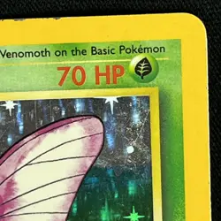Pokemon TCG Venomoth Holo Unlimited Rare Card 13/64 Jungle Base Set - Image 4