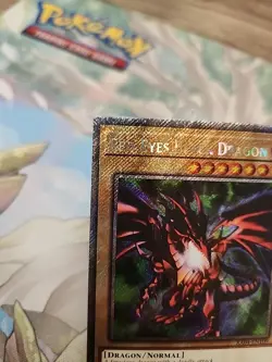 Yu-Gi-Oh! Red-Eyes Black Dragon Card Holo Rare RA04-EN109 - Image 2