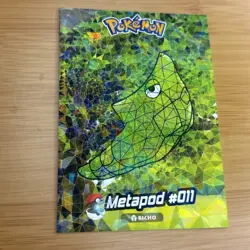 Metapod #11 - Cracked Ice Holo - Crystal Collection 2024 - Pokemon Card - Image 1