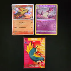 Pokemon Cyndaquil, Quilava, & Typglosion x15 Card Lot Bundle - Image 5