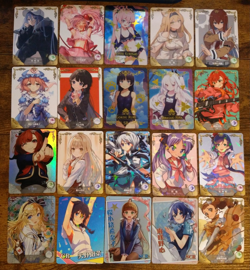 Beautiful 20 Goddess Story Card Lot - Anime Girls Waifu Hina Ruri - Image 1
