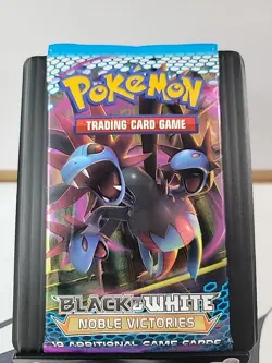 POKEMON NOBLE VICTORIES (HYDREIGON) BLACK/WHITE BOOSTER PACK-10 CARDS SEALED - Image 1