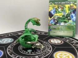 Bakugan Baku tech Ventus Win Dmill & Ability card MG Japan Import Rare - Image 2