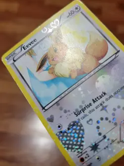 PL - Eevee RC14/RC25 Radiant Collection Pokemon TCG Card Full Holo - Image 2