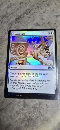 Congregate Core Set 2015 (M15) Foil Instant Uncommon MTG NM - Image 1