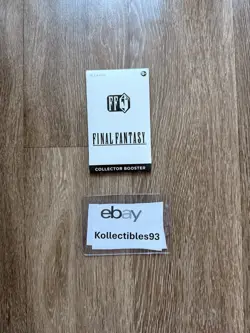 Magic The Gathering Final Fantasy Collector Booster Pack Sealed - Image 1