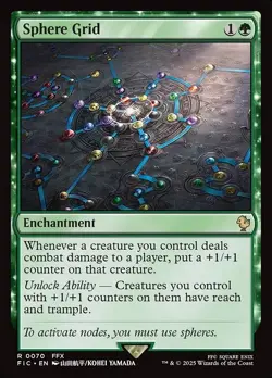Sphere Grid Commander: FINAL FANTASY NM MTG Non-Foil - Image 1