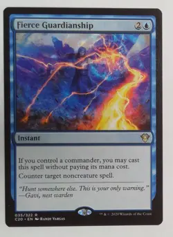 Fierce Guardianship - Commander 2020 (C20) | Near Mint [MTG] - Image 1