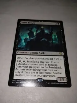 1x MTG Innistrad Midnight Hunt Commander Tomb Tyrant 023/038 Magic the Gathering - Image 1