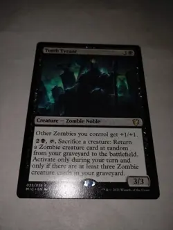 1x MTG Innistrad Midnight Hunt Commander Tomb Tyrant 023/038 Magic the Gathering - Image 2
