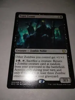 1x MTG Innistrad Midnight Hunt Commander Tomb Tyrant 023/038 Magic the Gathering - Image 3
