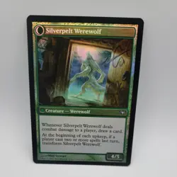 Lambholt Elder / Silverpelt Werewolf Foil x1 - Dark Ascension - MTG - Near Mint - Image 3