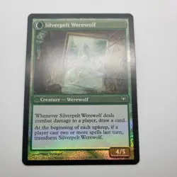 Lambholt Elder / Silverpelt Werewolf Foil x1 - Dark Ascension - MTG - Near Mint - Image 4